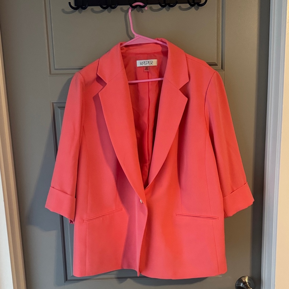Kasper Coral Blazer